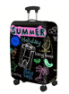 Obrázek z Ochranný obal na kufr Letní Prázdniny velikost S 